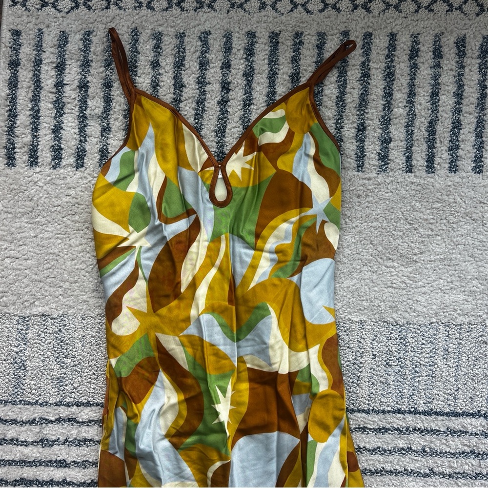 Astr Multicolor Abstract Dress - Picture 5 of 11